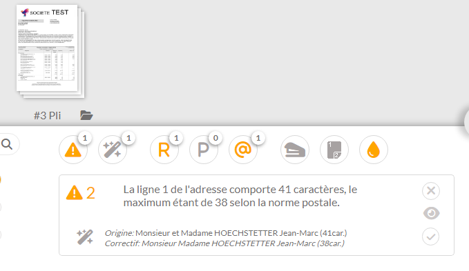 Courrier postal